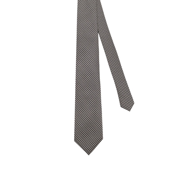 geometric-pattern tie
