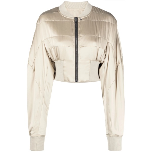 Girders cropped bomber jacket