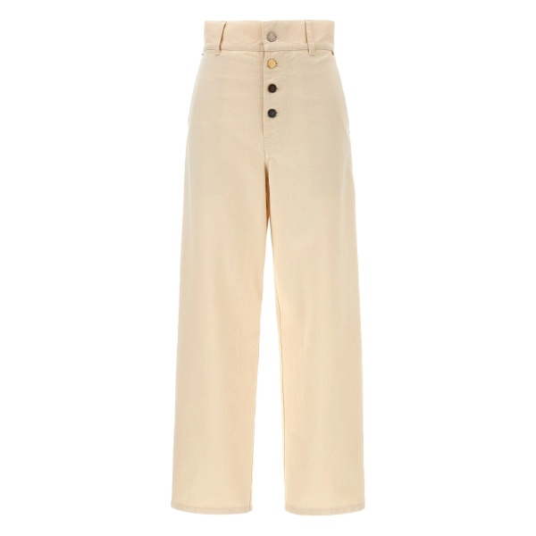 high-rise jeans