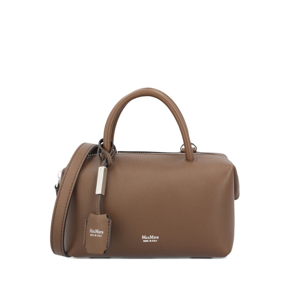 Holdalls padlock-detail leather tote bag