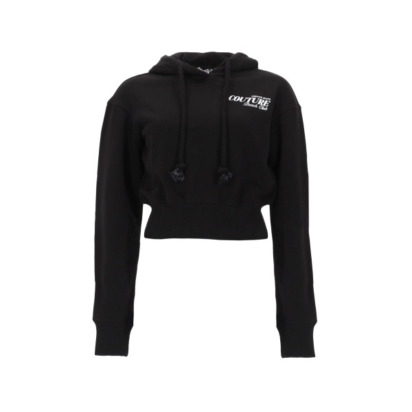hooded cropped sweater