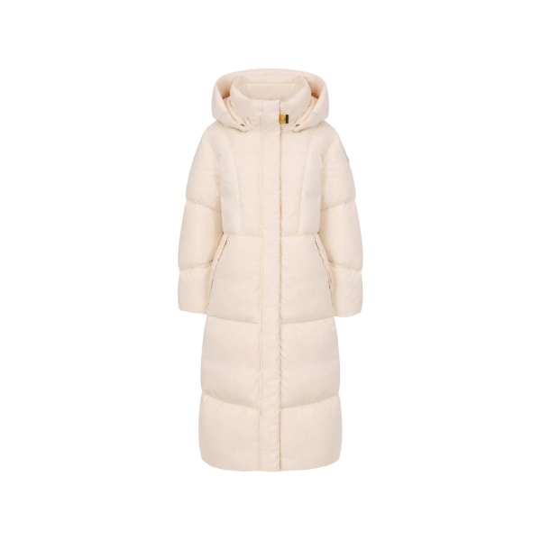 hooded puffer coat