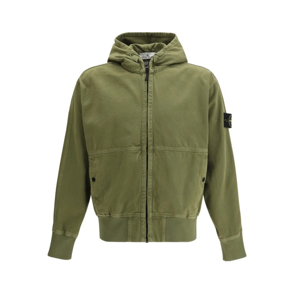 hooded zip jacket