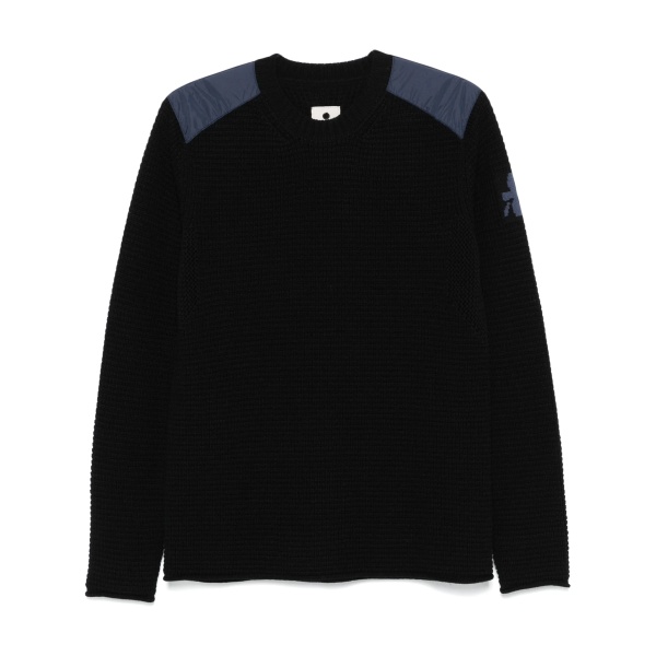 jacquard-logo sweater