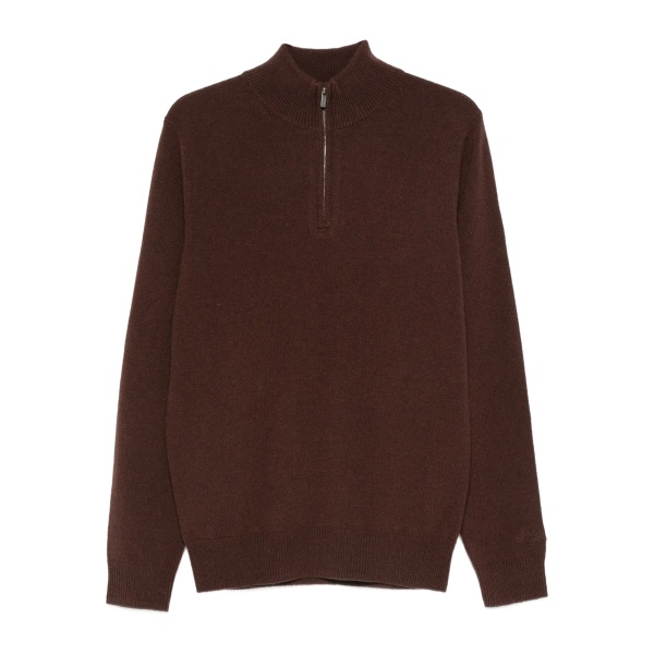 Jeremyn zip-up high-neck sweater