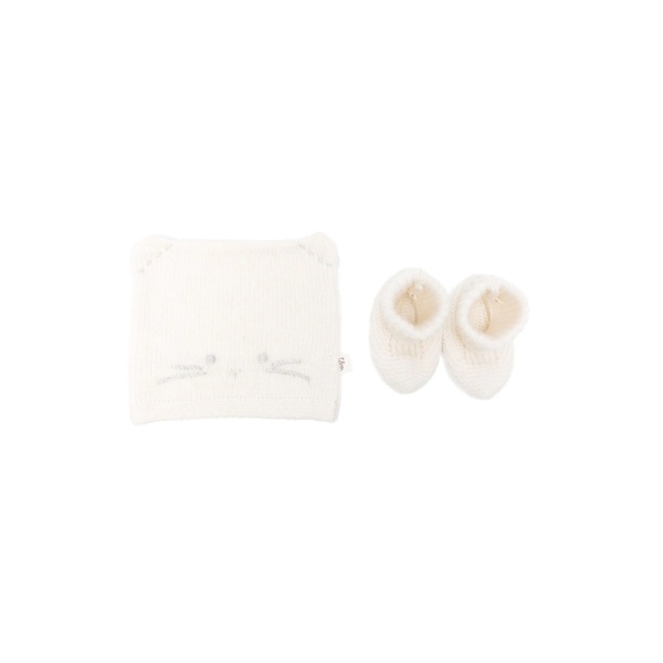 knitted hat set
