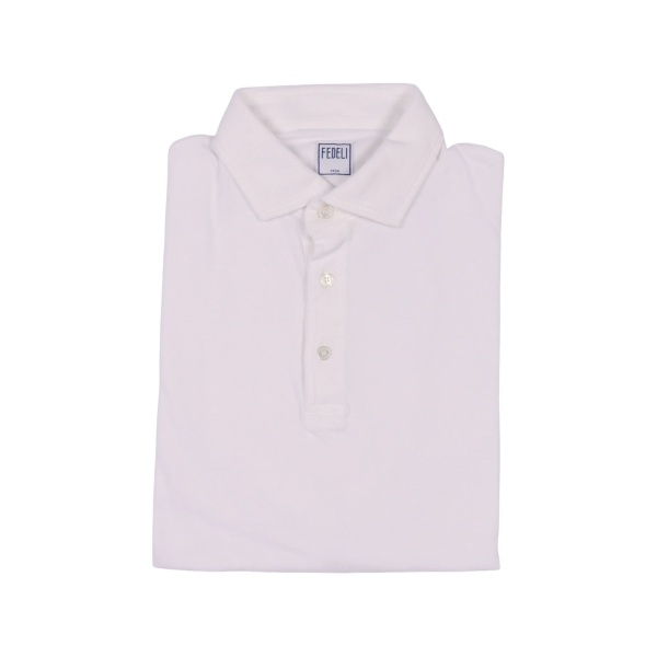 knitted polo shirt