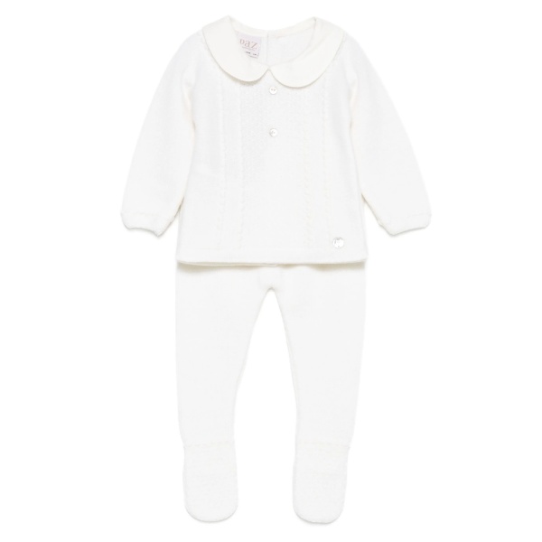 knitted top and trousers set