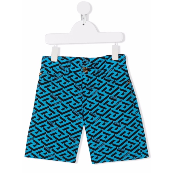 La Greca printed shorts