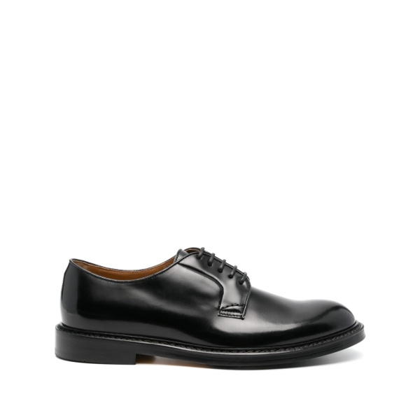 lace-up leather derby shoes
