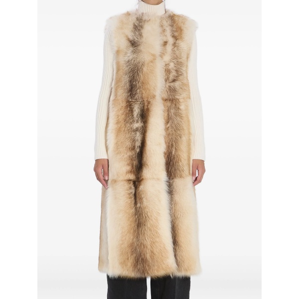 lamb fur vest