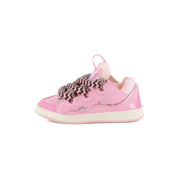 leather platform sneakers