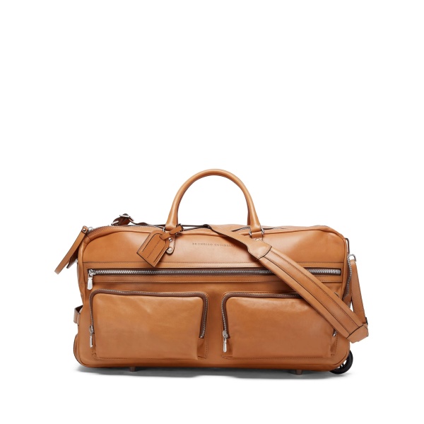 leather trolley bag