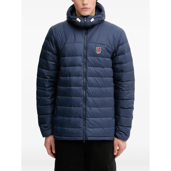 logo-detail padded jacket