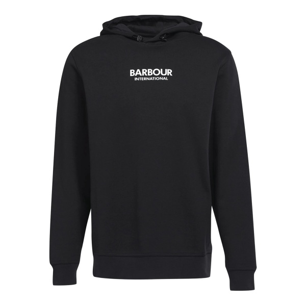logo-embroidered hoodie