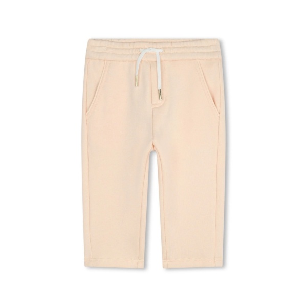 logo-embroidered organic cotton leggings