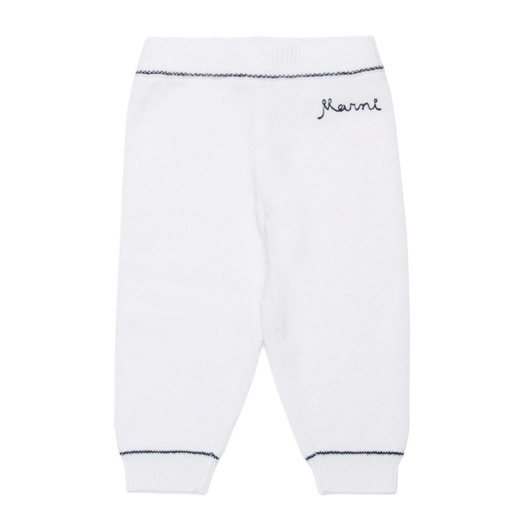 logo-embroidered tapered track pants