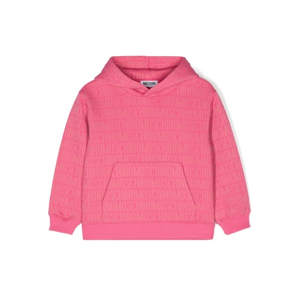 logo-intarsia hoodie
