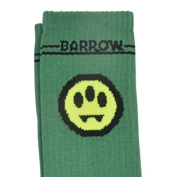 logo-jacquard socks