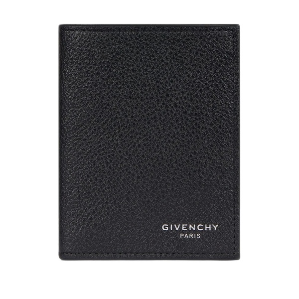logo leather wallet