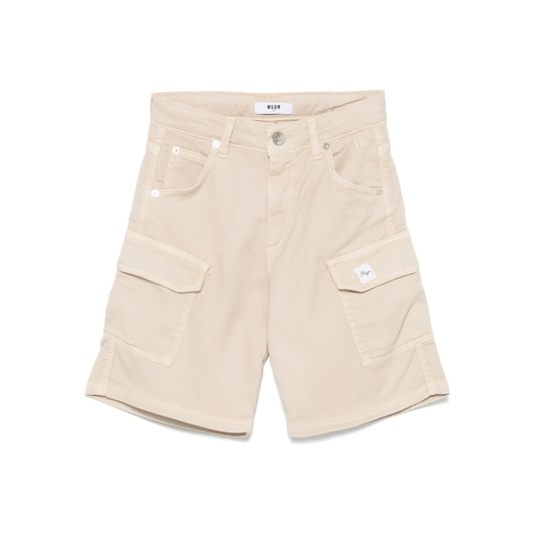 logo-patch cargo shorts