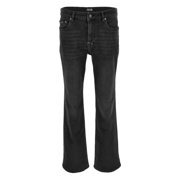 logo-patch jeans