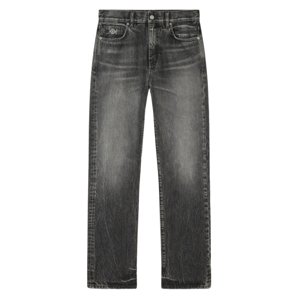logo-patch jeans