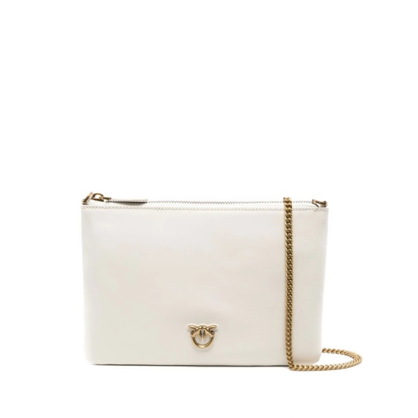 logo-plaque satchel bag