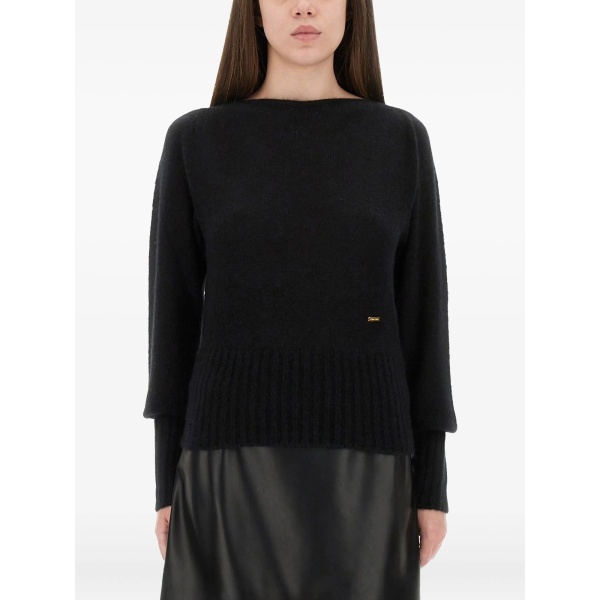 logo-plaque sweater