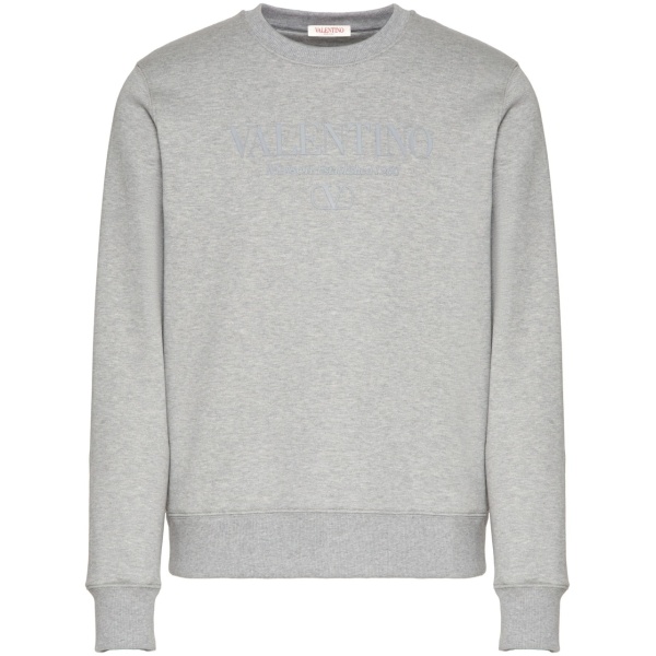 logo-print cotton sweatshirt
