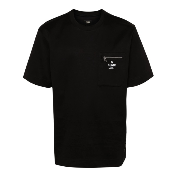 logo-print cotton T-shirt