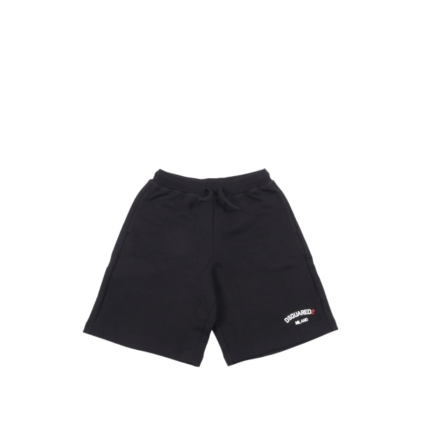 logo-print drawstring shorts