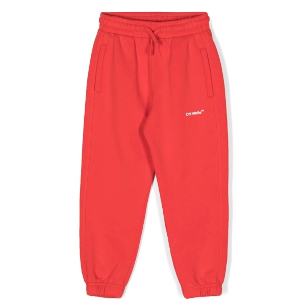 logo-print drawstring track pants