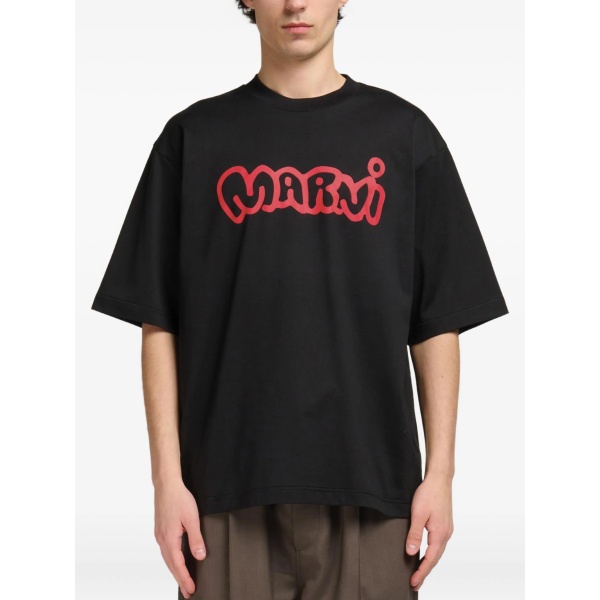 logo-print T-shirt