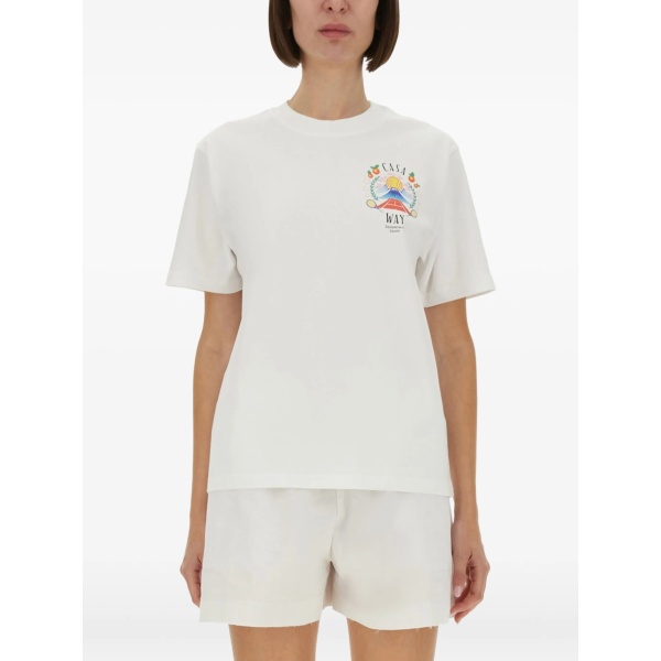 logo-print T-shirt