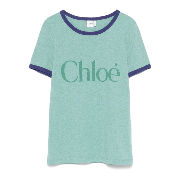 logo-print T-shirt