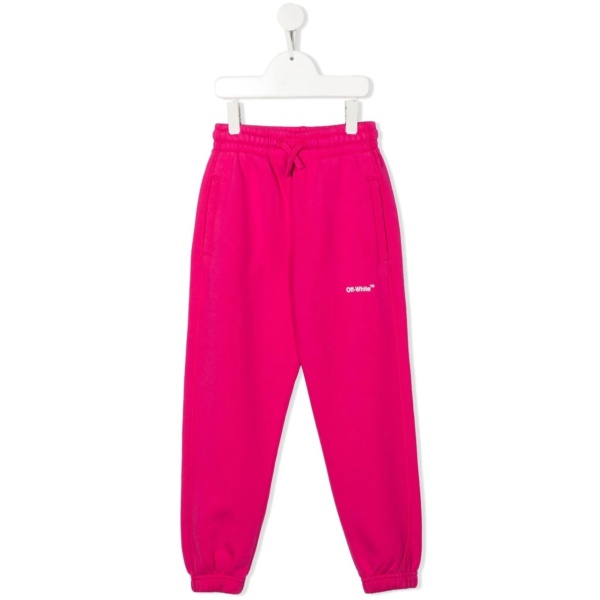 logo-print track pants