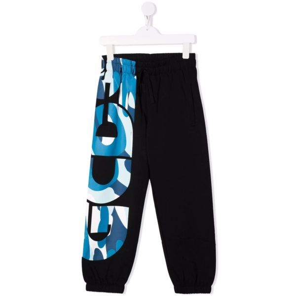 logo-print track pants