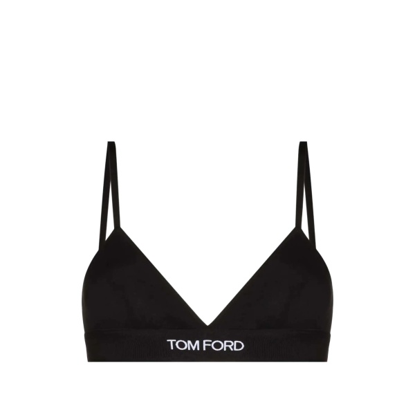 logo-strap bra