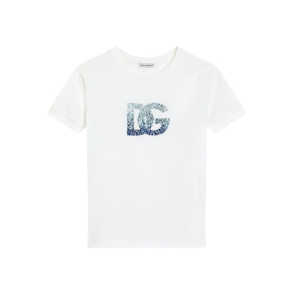 logo-studded T-shirt