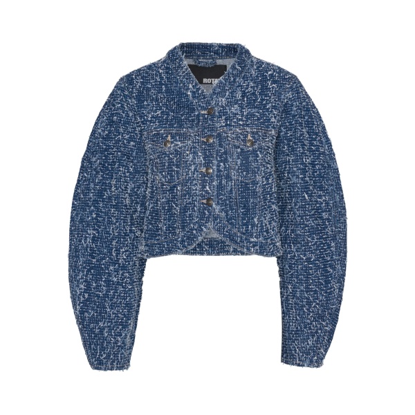 long-sleeve denim jacket