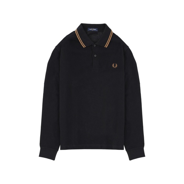 long-sleeved polo shirt