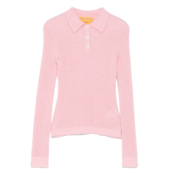 long-sleeves polo top