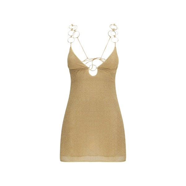 Lumiere ring-strap mini dress