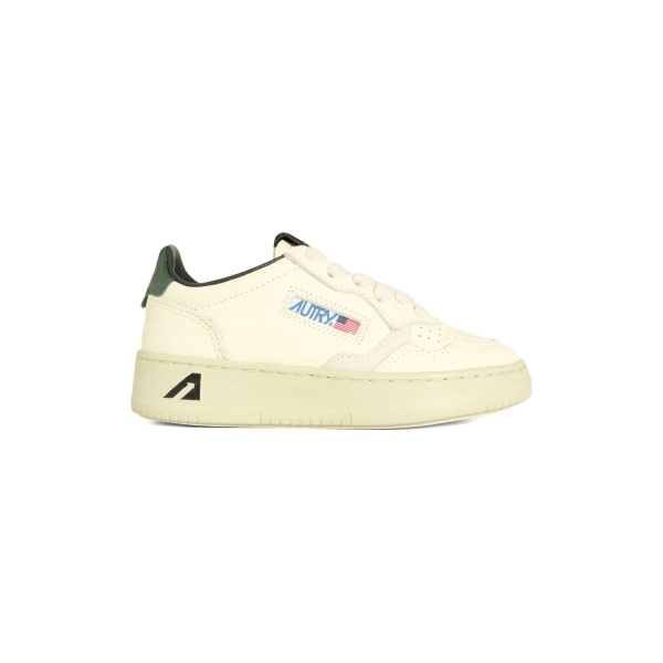 Medalist perforated leather sneakers