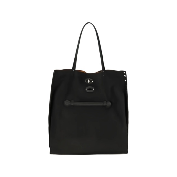 medium Amoretto stud-detail tote bag