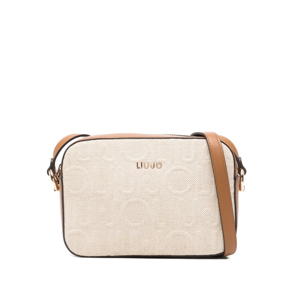 medium Manhattan logo-embossed cross-body bag