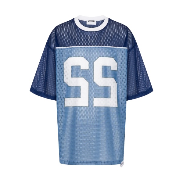 mesh panelled T-shirt