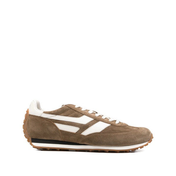 Mick stripe-detail lace-up sneakers