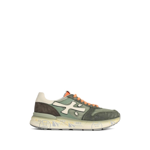 Mick suede-details sneakers